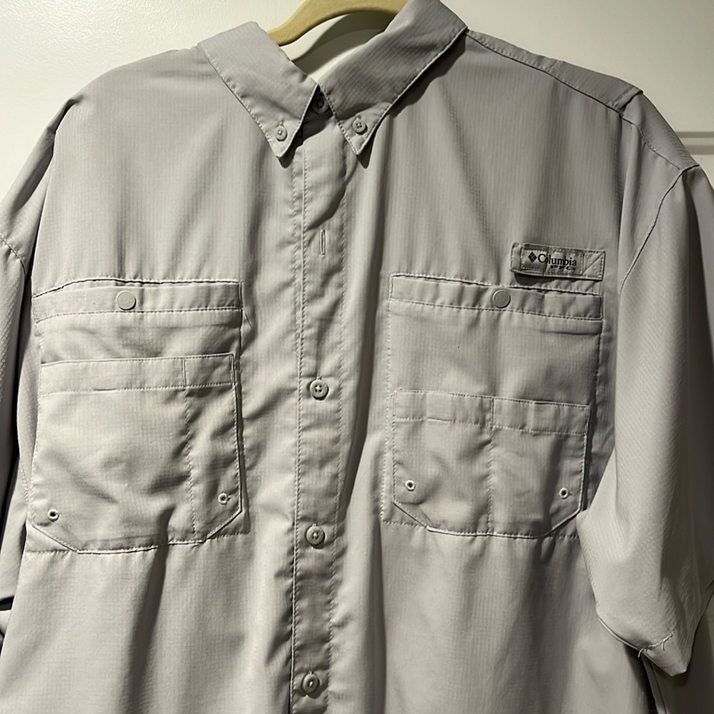 Columbia performance fishing shirt